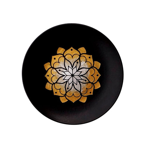 Lotus Mandala | Wall Plate | Colorful Mandala Wall Art | Bright Home Decor